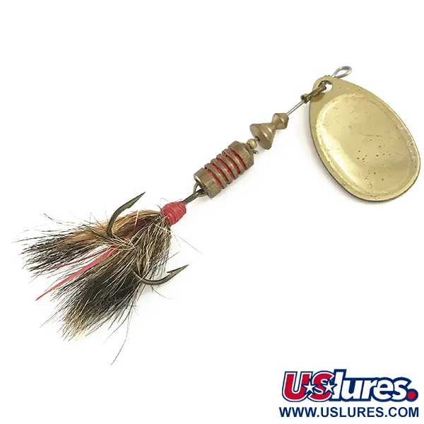 Mepps Aglia 3 Cucharilla, Oro, 7,3g, Cola de ardilla, #6510