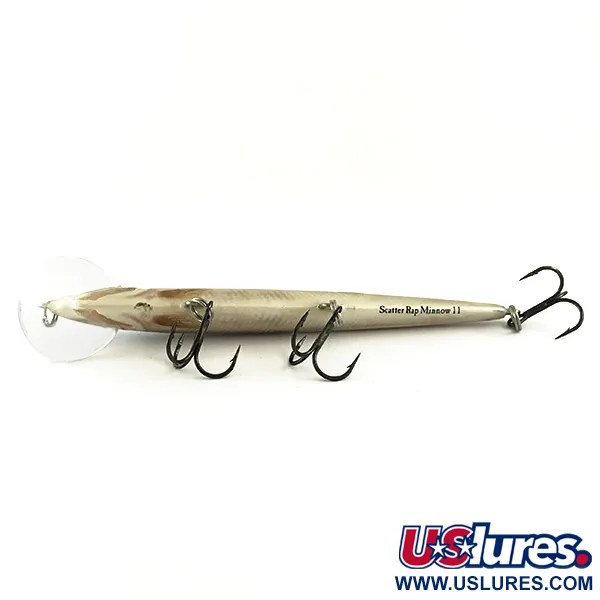Rapala Scatter Rap Minnow Señuelo, Custom HD Live Smelt, 6g, #6519