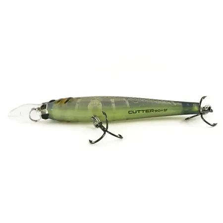 Berkley Cutter 90+SP Jerkbait, Amarillo-Verde, 11g, Suspending, #6522