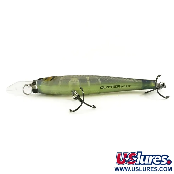 Berkley Cutter 90+SP Jerkbait, Amarillo-Verde, 11g, Suspending, #6522