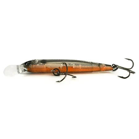 Yo-Zuri 3D Minnow Minnow, Plata PGSH, 9g, Acabado Prisma, #6523