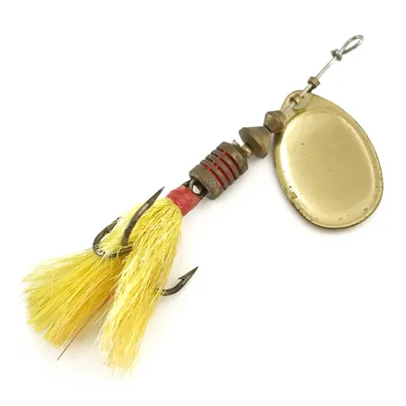 Mepps Aglia 2 dressed Cucharilla, Trucha fario, 4.5g, Pala oro, #6529