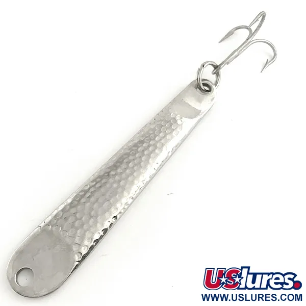Hopkins No=Eql hammerd Cucharilla, Níquel martilleado, 60g, #6551