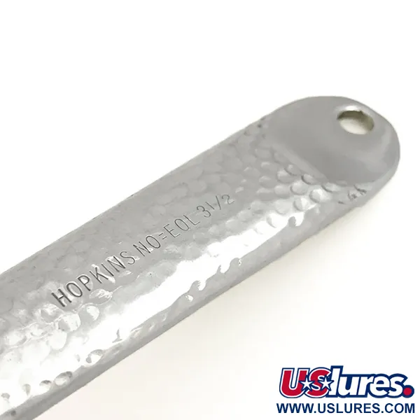 Hopkins No=Eql hammerd Cucharilla, Níquel martilleado, 60g, #6551