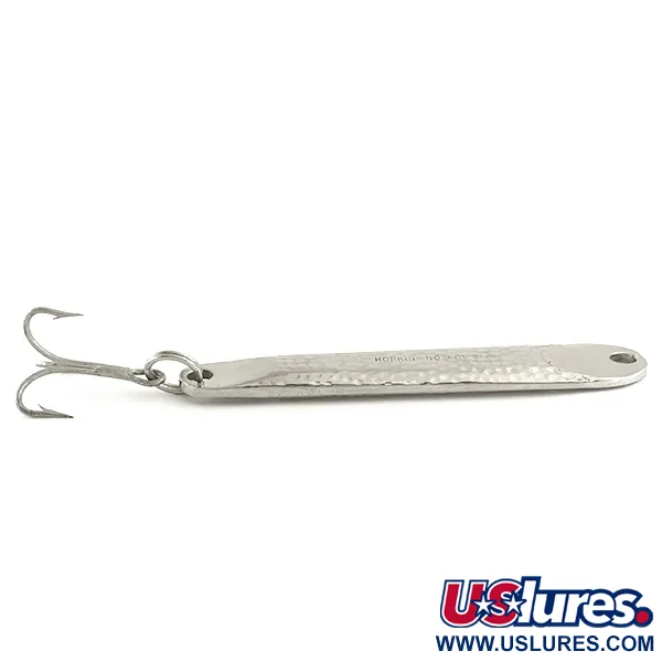 Hopkins No=Eql hammerd Cucharilla, Níquel martilleado, 60g, #6551