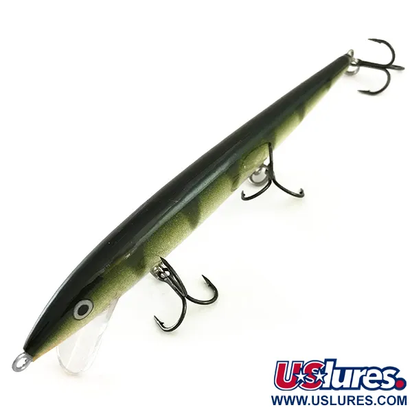 Rapala Original Floater F13 Señuelo, Perca, 7g, Balsa, #6568