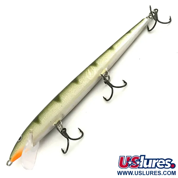 Rapala Original Floater F13 Señuelo, Perca, 7g, Balsa, #6568