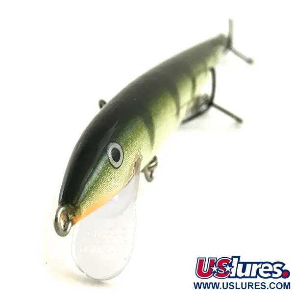 Rapala Original Floater F13 Señuelo, Perca, 7g, Balsa, #6568