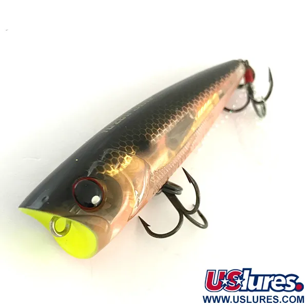 Yo-ZURI 3DB Popper, Oro/Negro, 10g, Prisma 3D, #6570