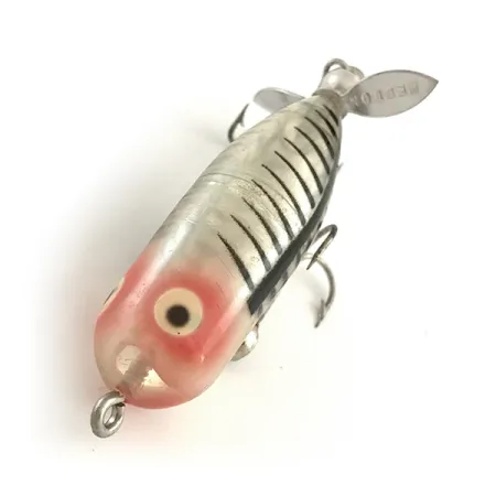 Heddon Tiny Torpedo Señuelo Superficie, Red Head, 7g, Hélice, #6572