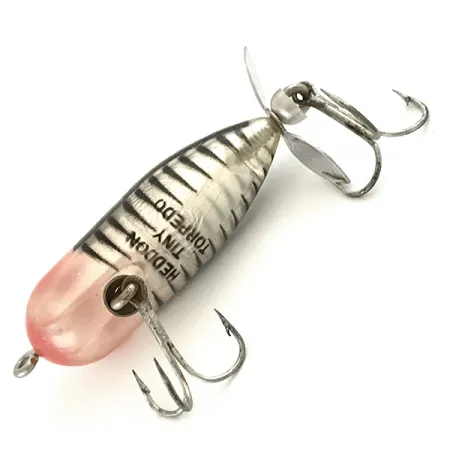 Heddon Tiny Torpedo Señuelo Superficie, Red Head, 7g, Hélice, #6572