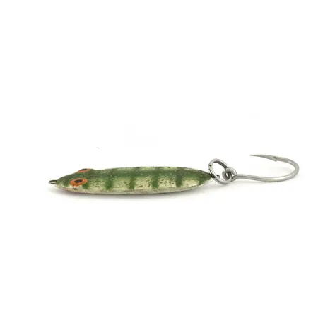 Bomber Slab Spoon Jig, Perca, 35g, Anzuelo Simple, #6575