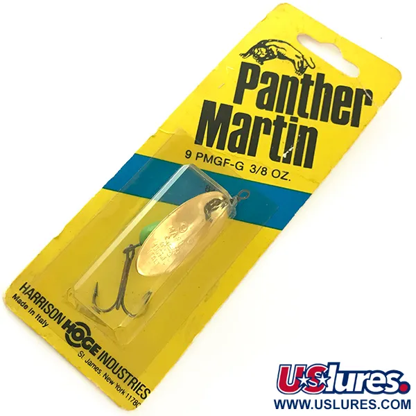 Panther Martin 9 Cucharilla, Oro, 10.6g, Pala In-Line, #9 PMGF-G
