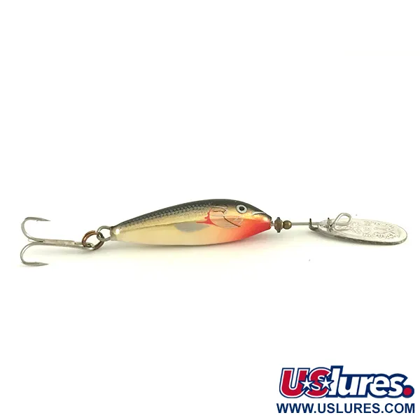 Blue Fox Vibrax Minnow Spin 1 Cucharilla, Plata, 4g, Talla 1, #6577
