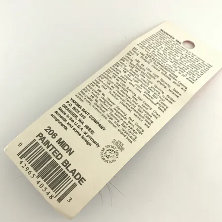 Worden’s Original Rooster Tail Cucharilla, Negro, 1.77g, Hoja Sauce, #6578