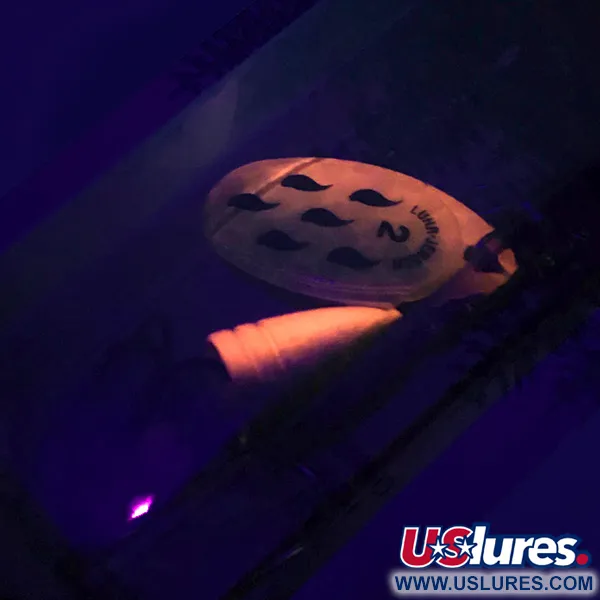 Luhr Jensen Fire Max Miracle 2 UV Cucharilla, Naranja, 7g, Cebo, #6580