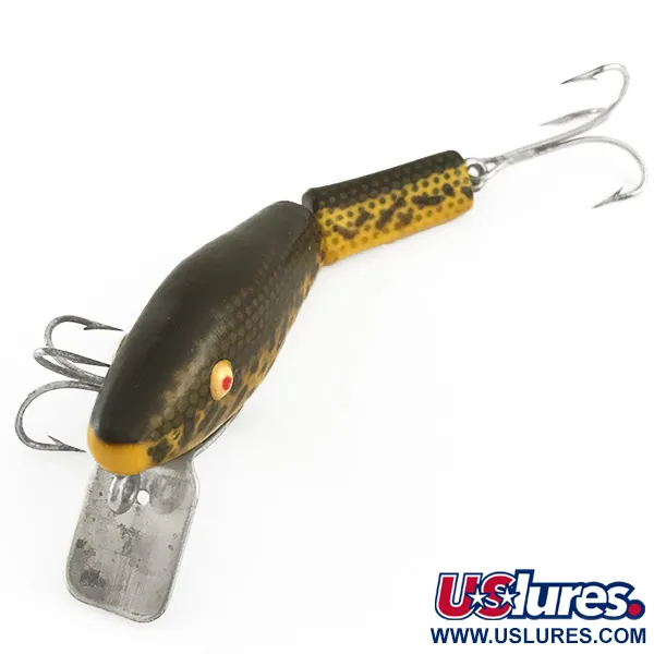 L&S Bait MirrOlure Bass-master Señuelo, Tiger, 10g, Ojos cristal, #6588