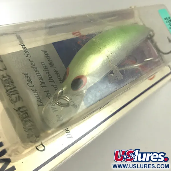 Yo-Zuri Duel CS Minnow Hundido, Plata / Verde, 18g, Sonajero, #6589