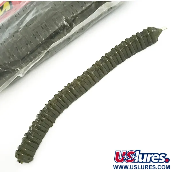 Zoom Centipede, Green Pumpkin, 10cm, 20 uds., Señuelo de vinilo #6595