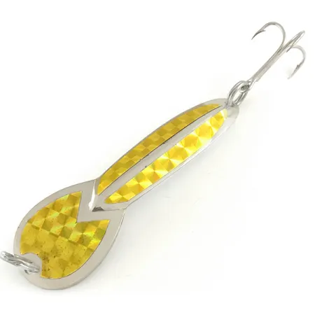 Glen Evans Loco 4 Cucharilla, Níquel/Holograma Dorado, 23g, #6600