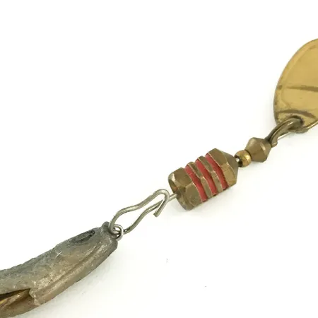 Mepps Comet Mino 1 Cucharilla, Oro, 4.5g, Pez de Vinilo, #6605