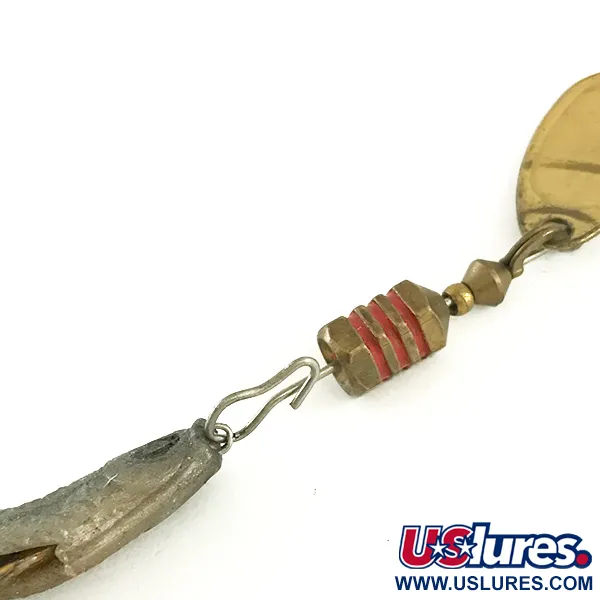 Mepps Comet Mino 1 Cucharilla, Oro, 4.5g, Pez de Vinilo, #6605