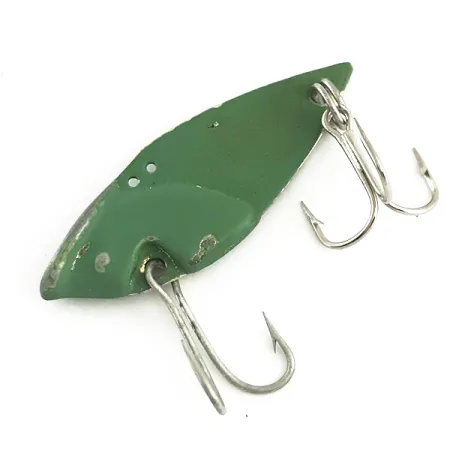 Cotton Cordell Gay Blade Pala, Verde, 6g, Vibración Ajustable, #6608