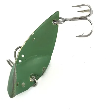 Cotton Cordell Gay Blade Pala, Verde, 6g, Vibración Ajustable, #6608
