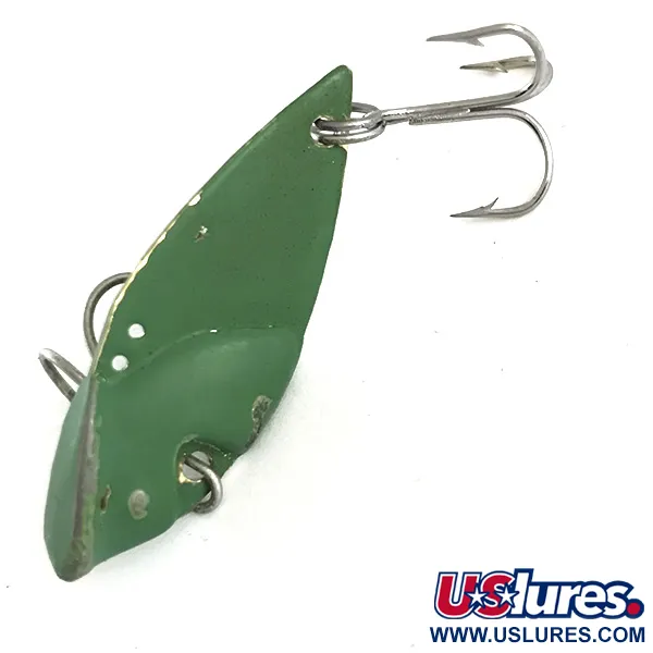 Cotton Cordell Gay Blade Pala, Verde, 6g, Vibración Ajustable, #6608