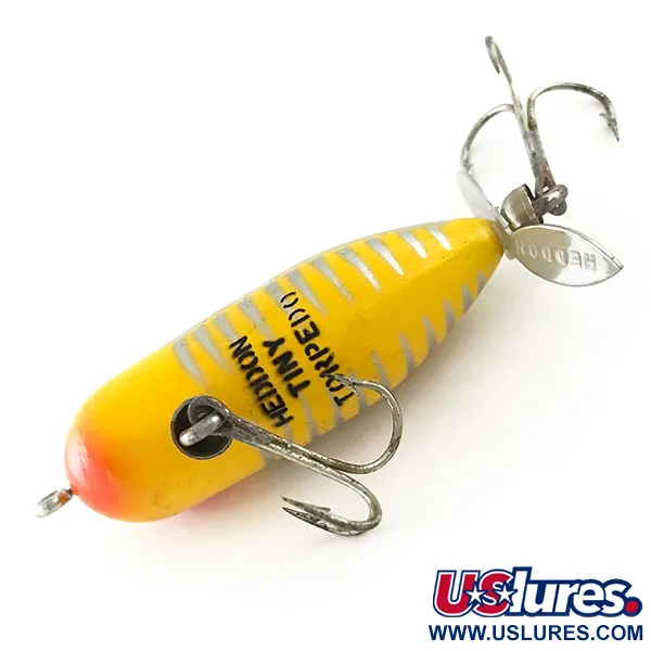 Heddon Tiny Torpedo Señuelo Superficie, Amarillo, 7g, Hélice, #6616