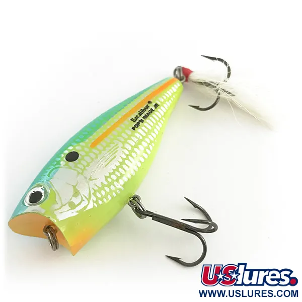 Excalibur Pop'n Image Popper, Amarillo / Verde, 9g, Holográfico, #6620