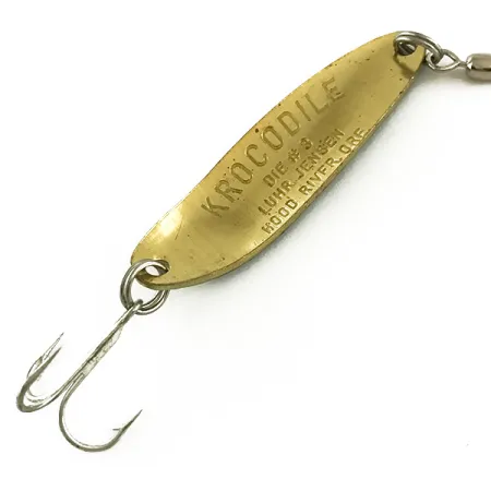 Luhr Jensen Krocodile Die #3 UV Cucharilla, Fire Tiger, 10g, #6631