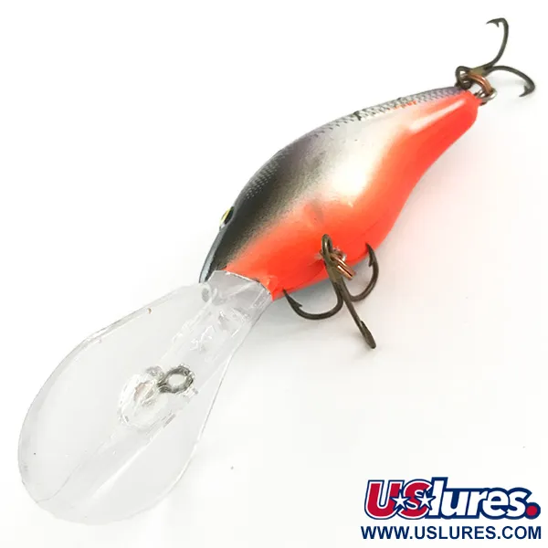 Mann's 30+ Depth Plus Crankbait, Rojo/Negro, 14g, #6636