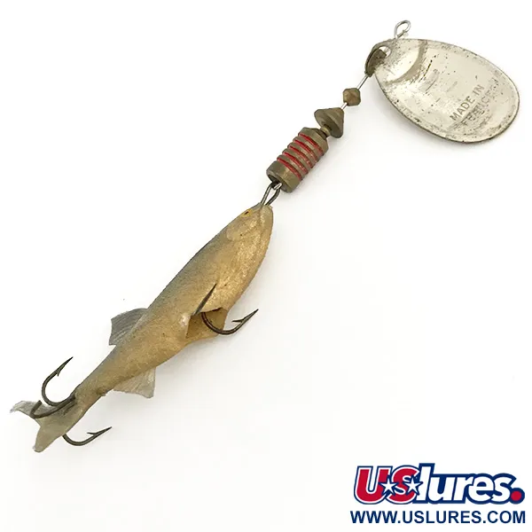 Mepps Aglia Mino 3 Cucharilla, Plateado, 9g, Vintage, #6639