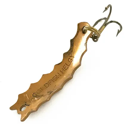 Al's Goldfish Helgy Cucharilla, Cobre/Rojo, 5.5g, estilo larva, #6650