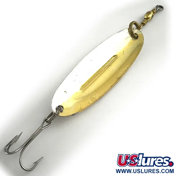 Williams Wabler W40 Cucharilla, Plata / Oro, 7g, Baño de plata, #6651