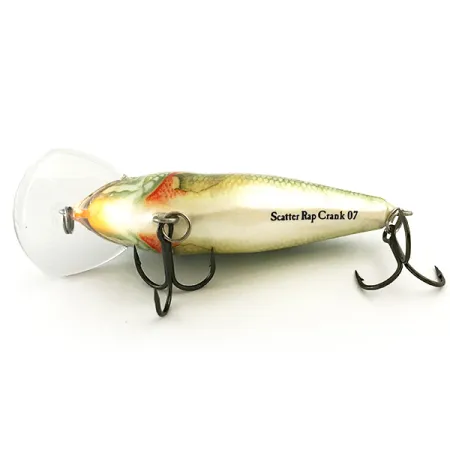 Rapala Scatter Rap Crank 07 Crankbait, Perca, 15g, Scatter Lip, #6653