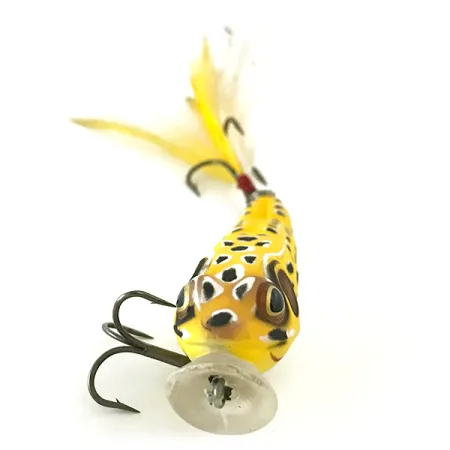 LiveTarget Popper Live Target Frog Superficie, Amarillo, 7g, #6660