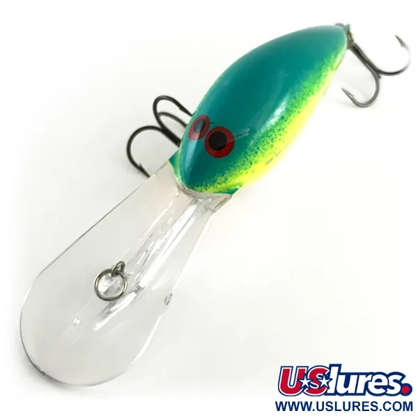 Norman DD 22 Crankbait, Amarillo/Blanco/Azul claro, 28g, #6665