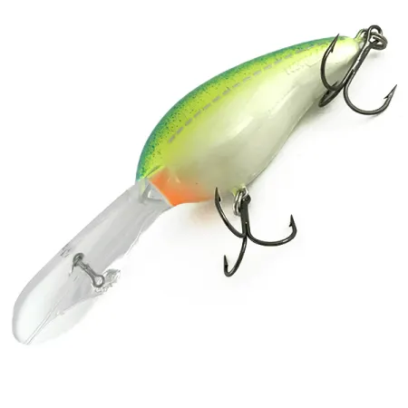 Norman DD 22 Crankbait, Amarillo/Blanco/Azul claro, 28g, #6665