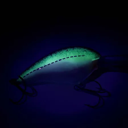 Norman DD 22 Crankbait, Amarillo/Blanco/Azul claro, 28g, #6665