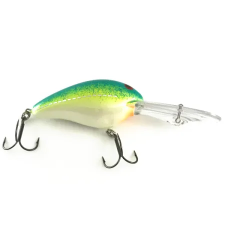 Norman DD 22 Crankbait, Amarillo/Blanco/Azul claro, 28g, #6665