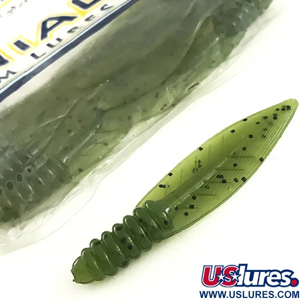 Maniac Custom Lures Maniac Cut'r Bug vinilo, Green Pumpkin, 6cm, #6668
