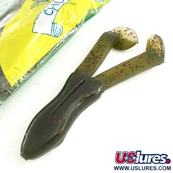 Secret Lures Chubby Frog Rana, Mean Green, Efecto de Sonido, #6670