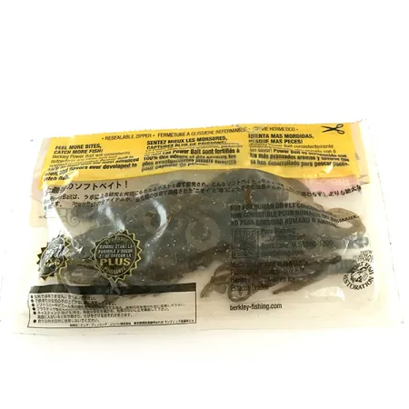 Berkley PowerBait Bungee Hawg vinilo, Green Pumpkin, 7cm, #6671