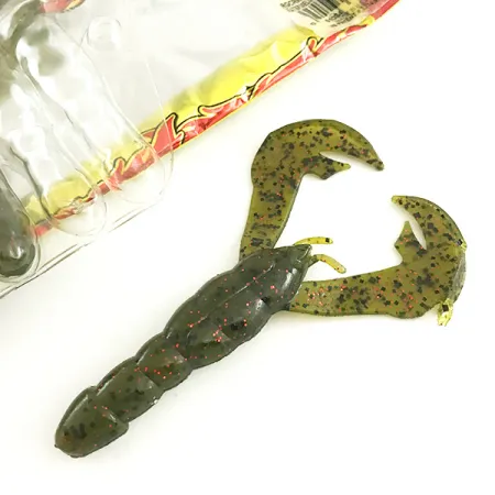 Strike King Rage Tail Rage Craw Vinilo, Watermelon Meat, 9cm, #6673