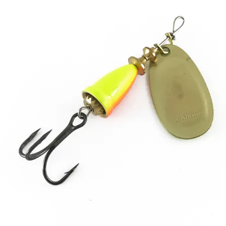 Blue Fox Super Vibrax 2 UV Cucharilla, Amarillo Fluorescente, 6g, #6693