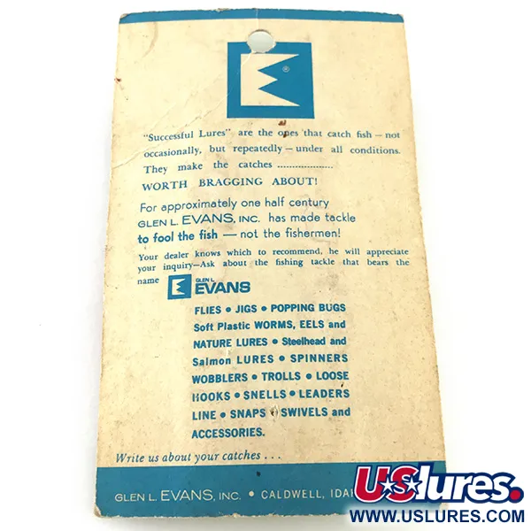 Loco 2 Glen Evans UV Cucharilla, Amarillo UV, 7g, Flectolite, #6700