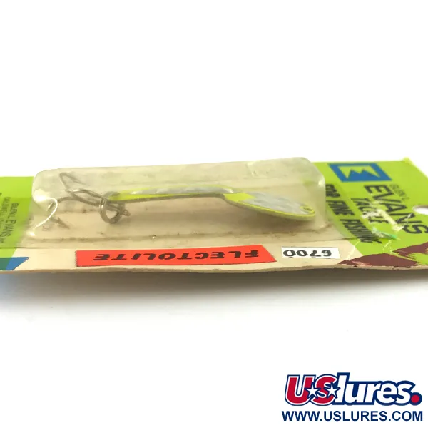 Loco 2 Glen Evans UV Cucharilla, Amarillo UV, 7g, Flectolite, #6700