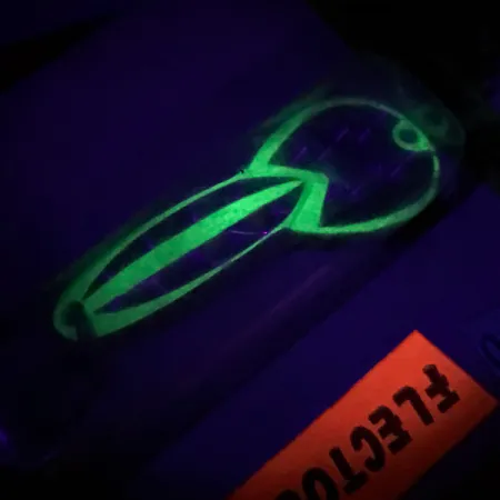 Loco 2 Glen Evans UV Cucharilla, Amarillo UV, 7g, Flectolite, #6700